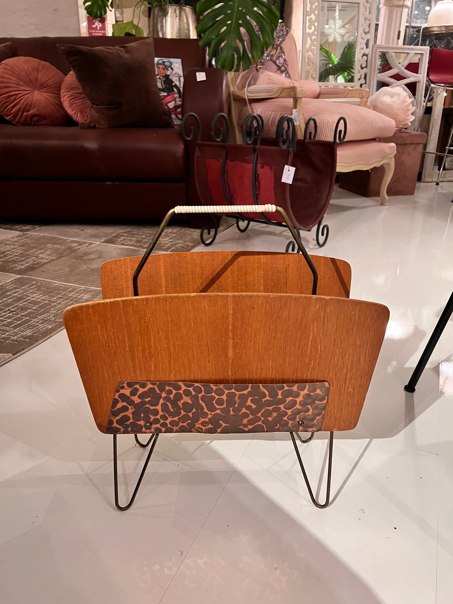 Magasin holder Teak