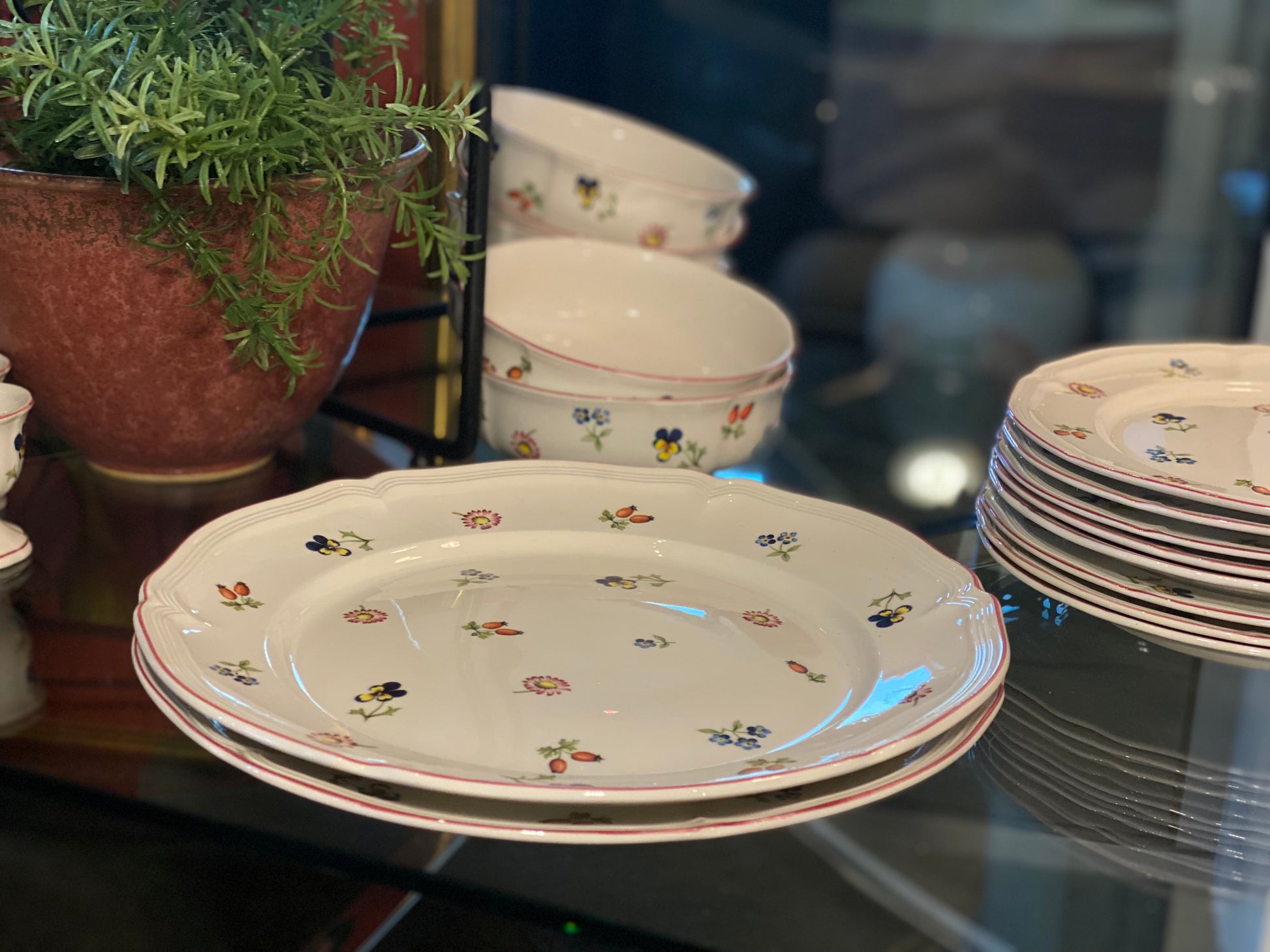 Villeroy & Boch Petite Fleur - Kvalitetsbrukt Møbel fra Hjembruket på Hjembruket